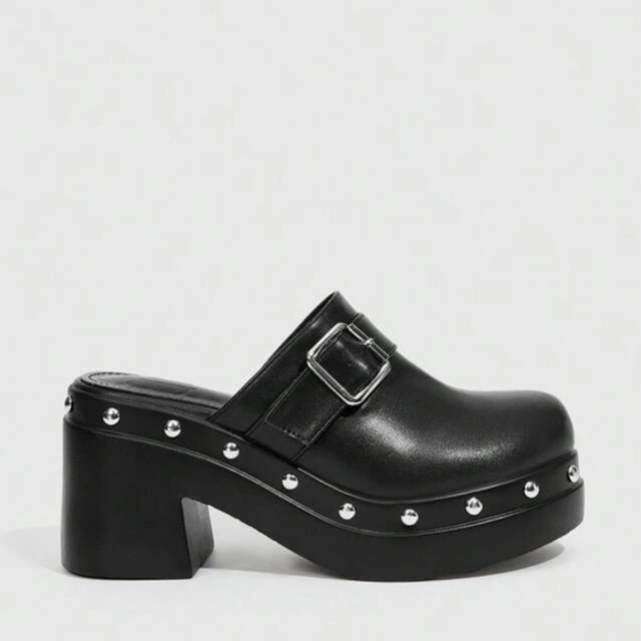 Studded Clog Platform - Picture 3 of 6